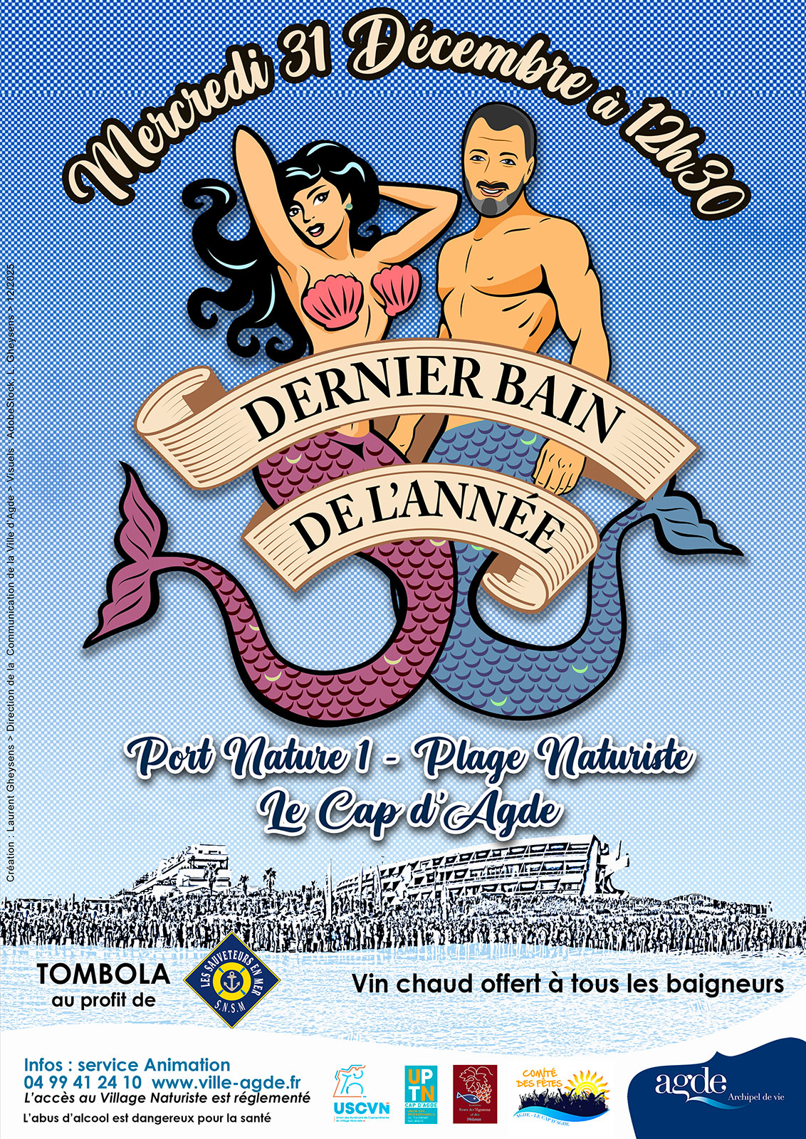 34ème Dernier bain de l’année